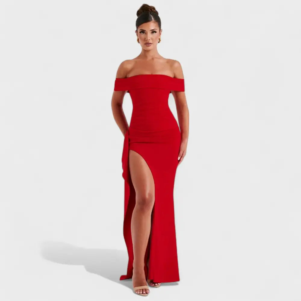 Diana – Vestido Elegancia Seductora - Rojo / XS - Vestidos