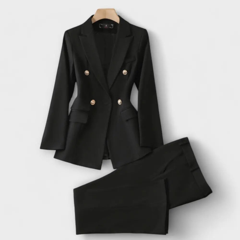 Emma – Conjunto Estilo y Comodidad Atemporal - Negro / S - CONJUNTOS