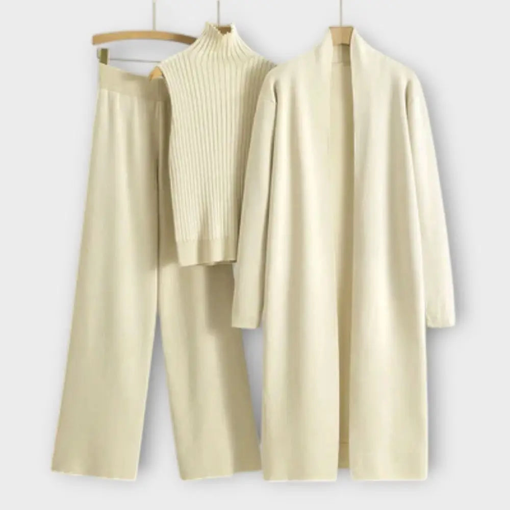 Estefanía – Conjunto Chic y Atemporal - Blanco / XS - CONJUNTOS