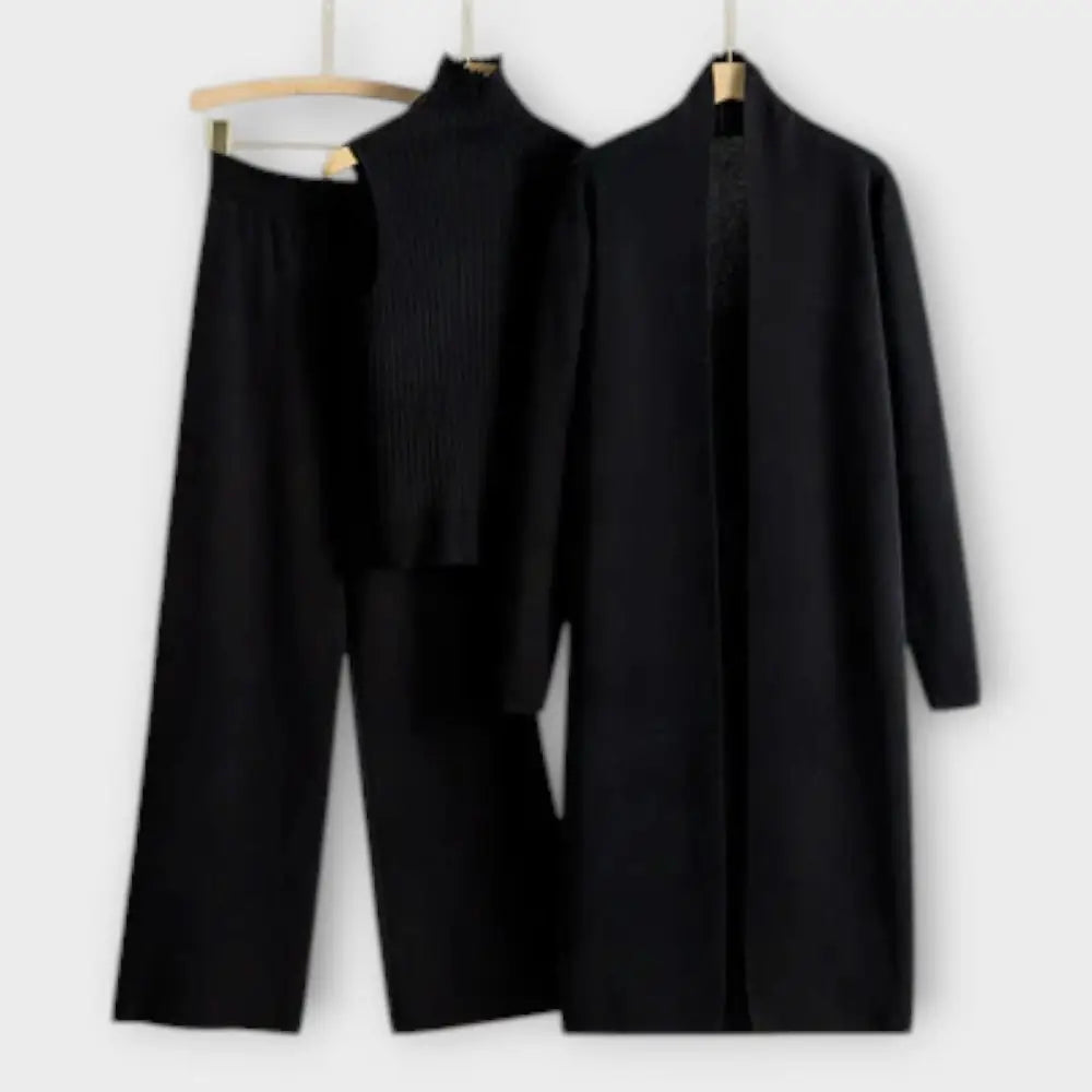 Estefanía – Conjunto Chic y Atemporal - Negro / XS - CONJUNTOS
