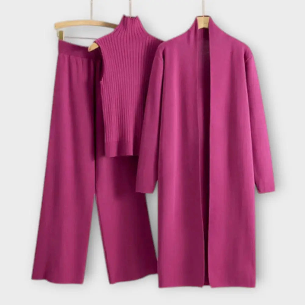 Estefanía – Conjunto Chic y Atemporal - Rosa / XS - CONJUNTOS