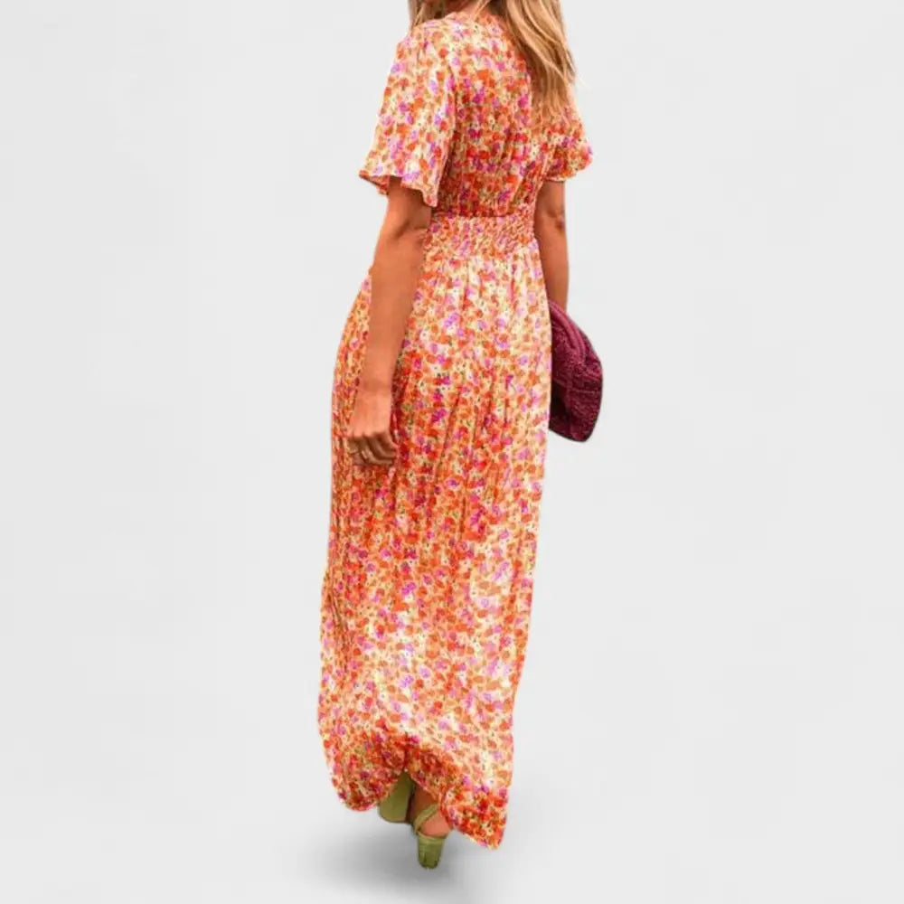 Estefanía – Vestido Elegancia Floral y Fresca - Vestidos