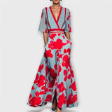 Estela – Vestido Brillo Floral Atemporal - Vestidos