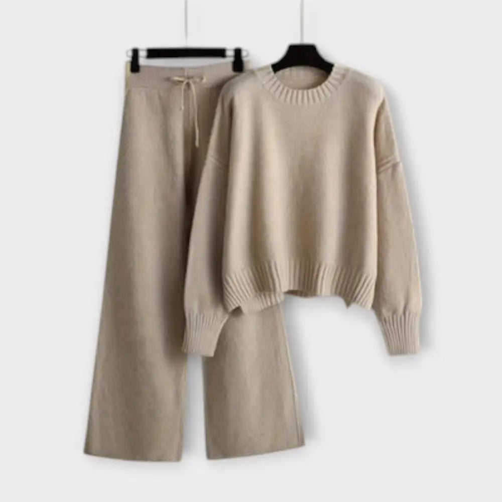 Florencia – Conjunto Comodidad y Estilo Atemporal - Beige / Einheitsgröße (S-2XL) - CONJUNTOS