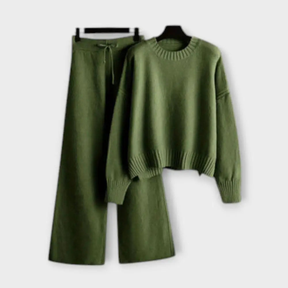 Florencia – Conjunto Comodidad y Estilo Atemporal - Verde / Einheitsgröße (S-2XL) - CONJUNTOS