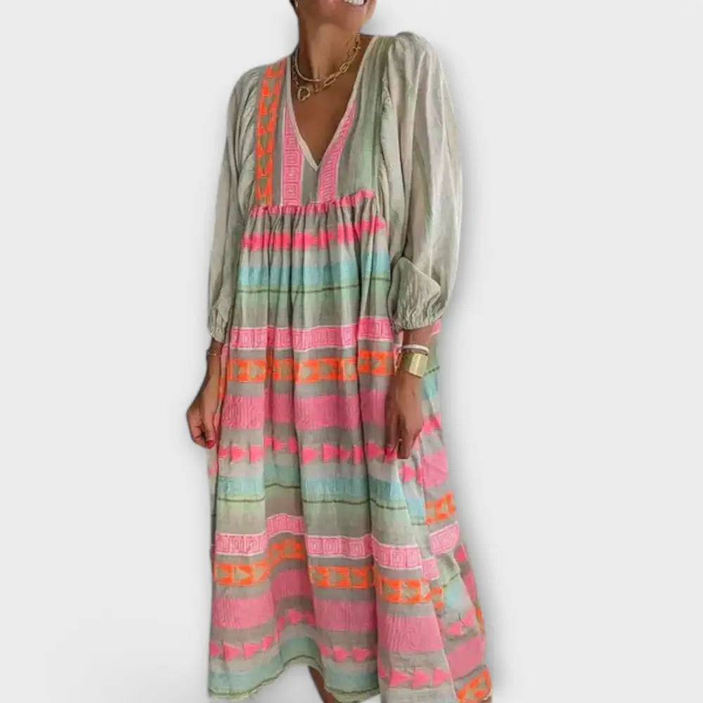 Hermine – Vestido Estilo Vibrante y Cómodo - Vestidos