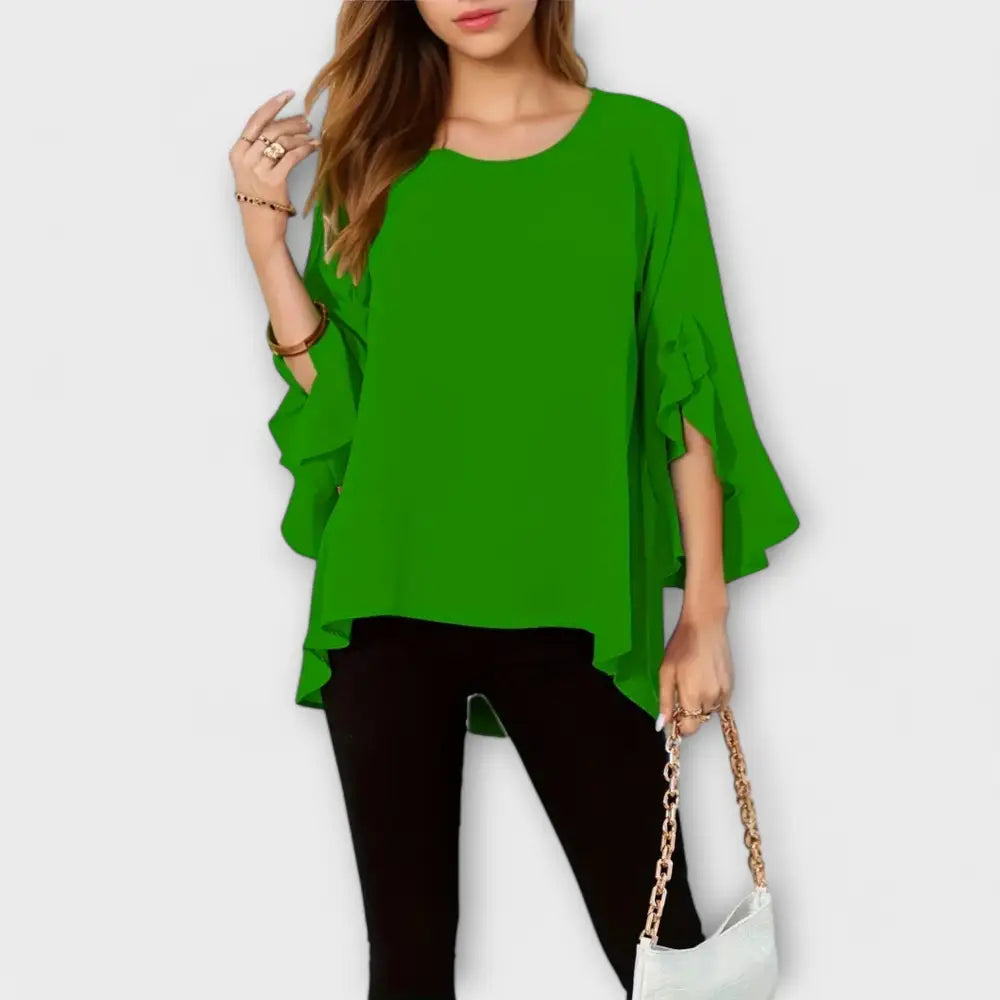Irene – Blusa Toque Fresco - Verde / XS - Irene – Blusa Toque Fresco > Blouses > >