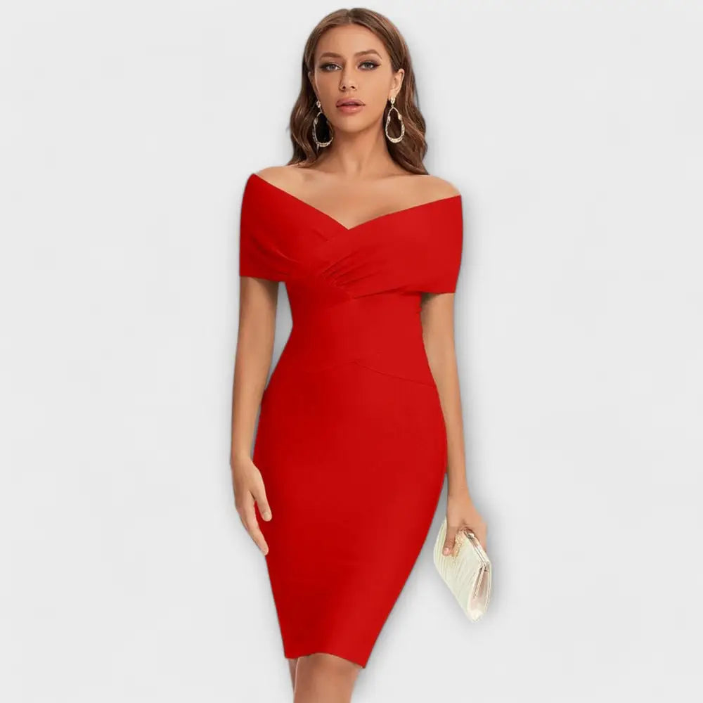 Irene – Vestido Encanto Sublime - Rojo / XS - Vestidos