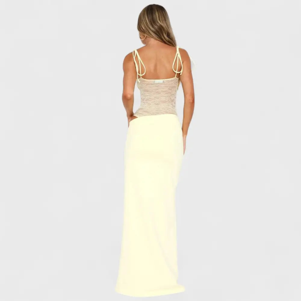 Isabel – Vestido Brillo Sutil para Momentos Especiales - Vestidos