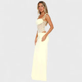 Isabel – Vestido Brillo Sutil para Momentos Especiales - Vestidos