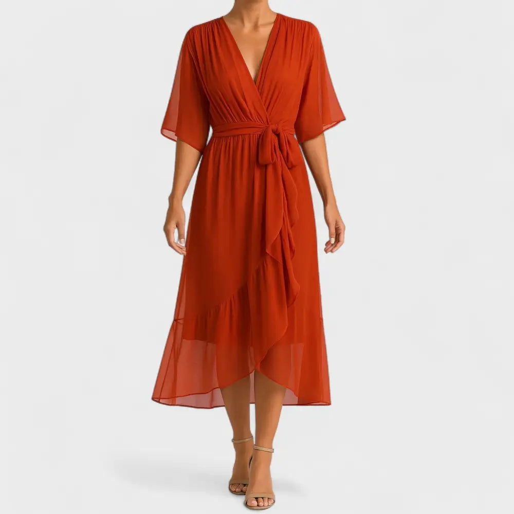 Isabel – Vestido Elegancia Atemporal y Comodidad Exquisita - Púrpura / S - Vestidos