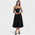 Isabel – Vestido Elegancia Fluctuante - Negro / XS/S - Vestidos