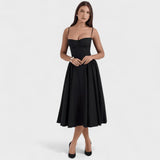 Isabel – Vestido Elegancia Fluctuante - Negro / XS/S - Vestidos