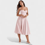 Isabel – Vestido Elegancia Fluctuante - Rosa bebé / XS/S - Vestidos