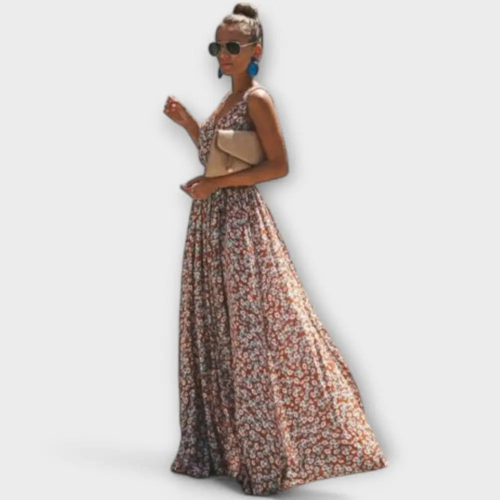 Isabel – Vestido Encanto Floral Atemporal - Vestidos