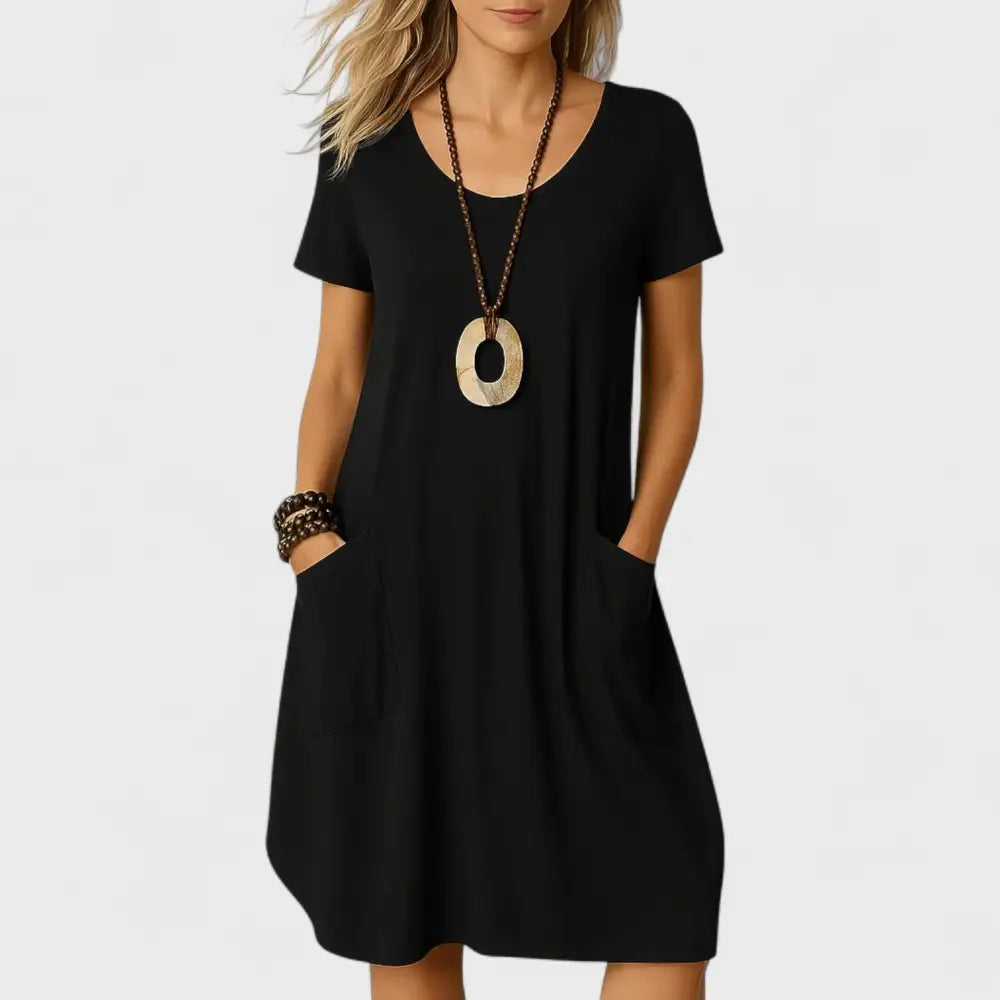 Isabel – Vestido Estilo Bohemio Radiante - Negro / S - Vestidos