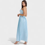 Isabella – Vestido Plisado Elegancia Atemporal - Vestidos