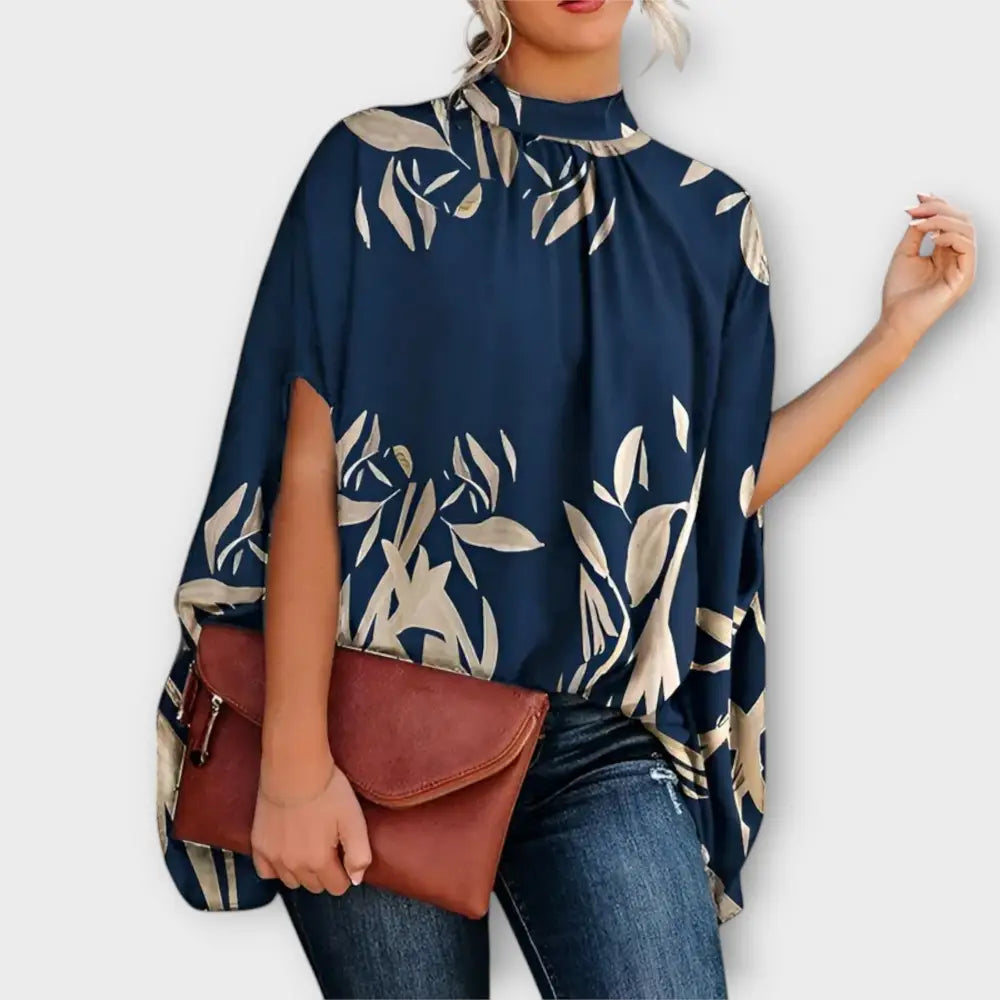 Jacqueline – Blusa Elegancia Atemporal y Chic - Azul / XS - Jacqueline – Blusa Elegancia Atemporal y Chic > Blouses > >