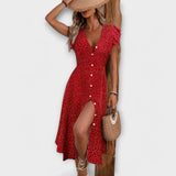 Lara – Vestido Encanto de Lunares Elegantes - Vestidos