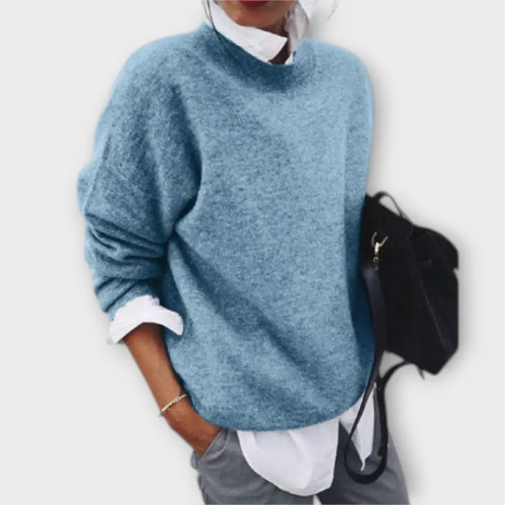 Loredana – Suéter Estilo y Confort Inigualables - Azul / S - Suéteres & Cardigans