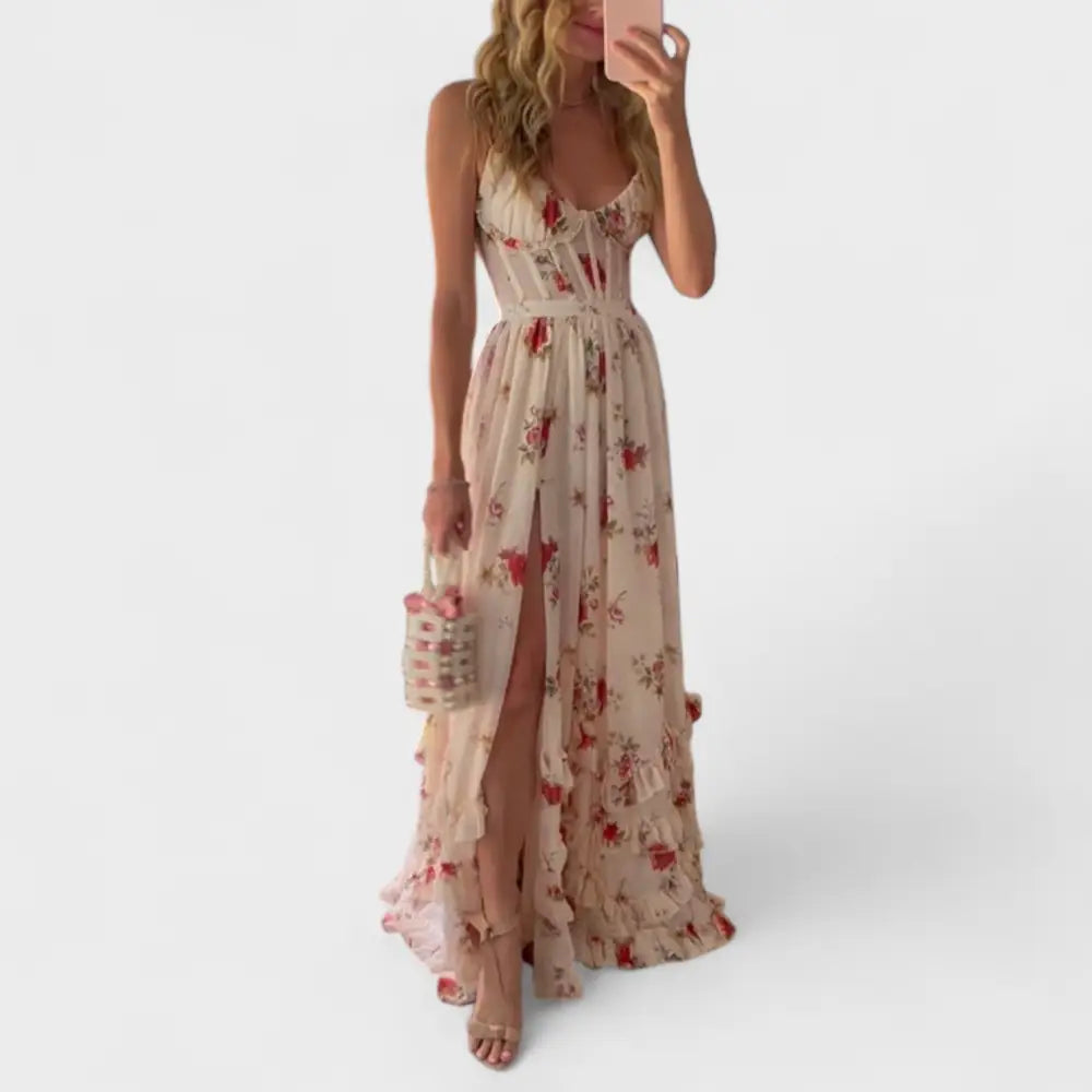 Lucía – Vestido Encanto Floral de Verano - Vestidos