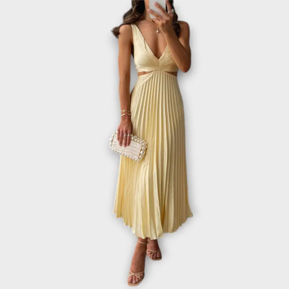 María – Vestido Magia de Noche - Gelb / S - Vestidos