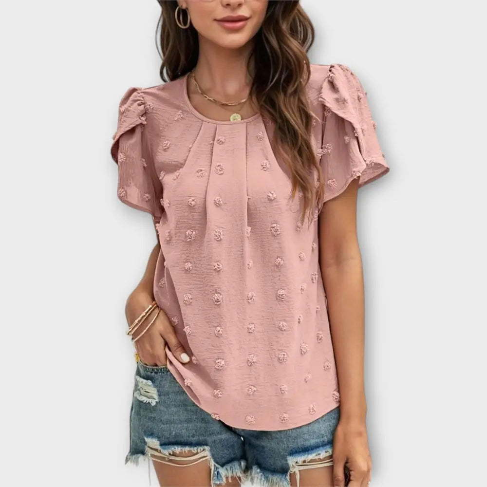 Mariana – Blusa Encanto Romántico - Pink / XS - Mariana – Blusa Encanto Romántico > Blouses > >