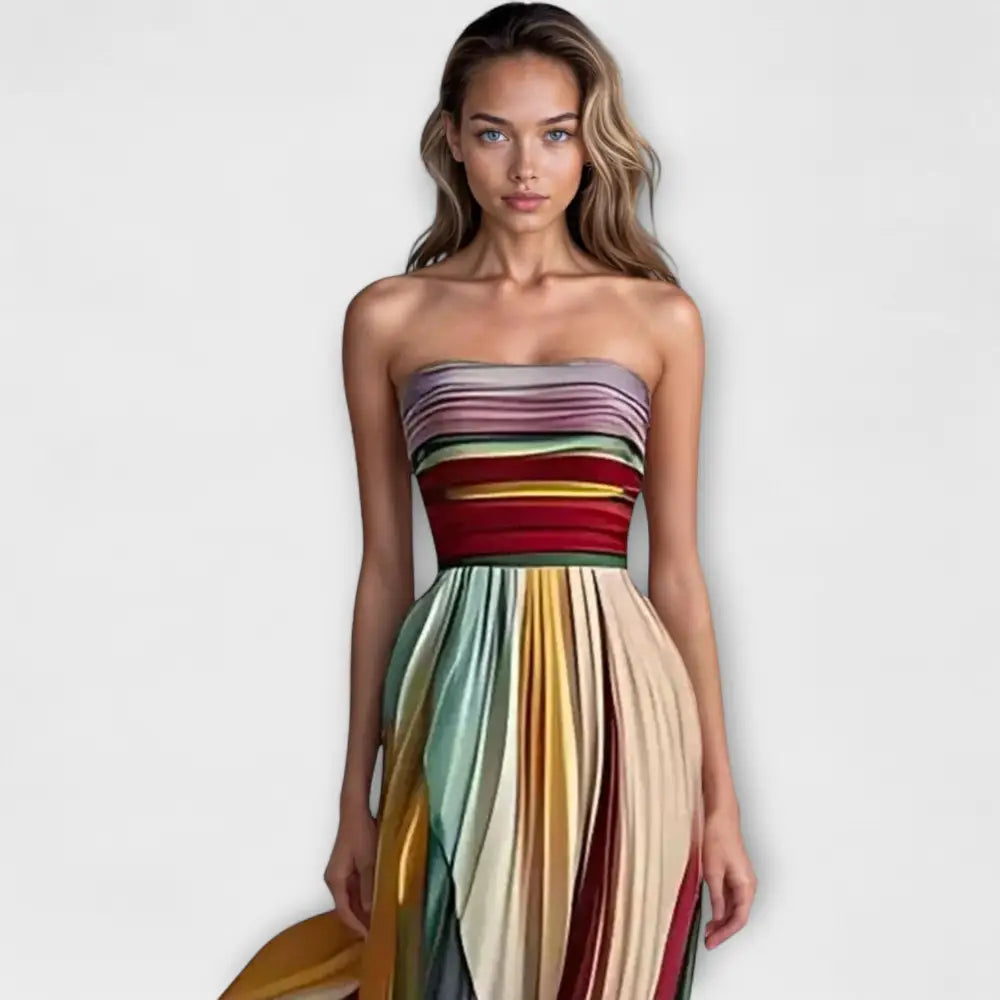 Marina – Vestido Encanto de Atardecer - Vestidos