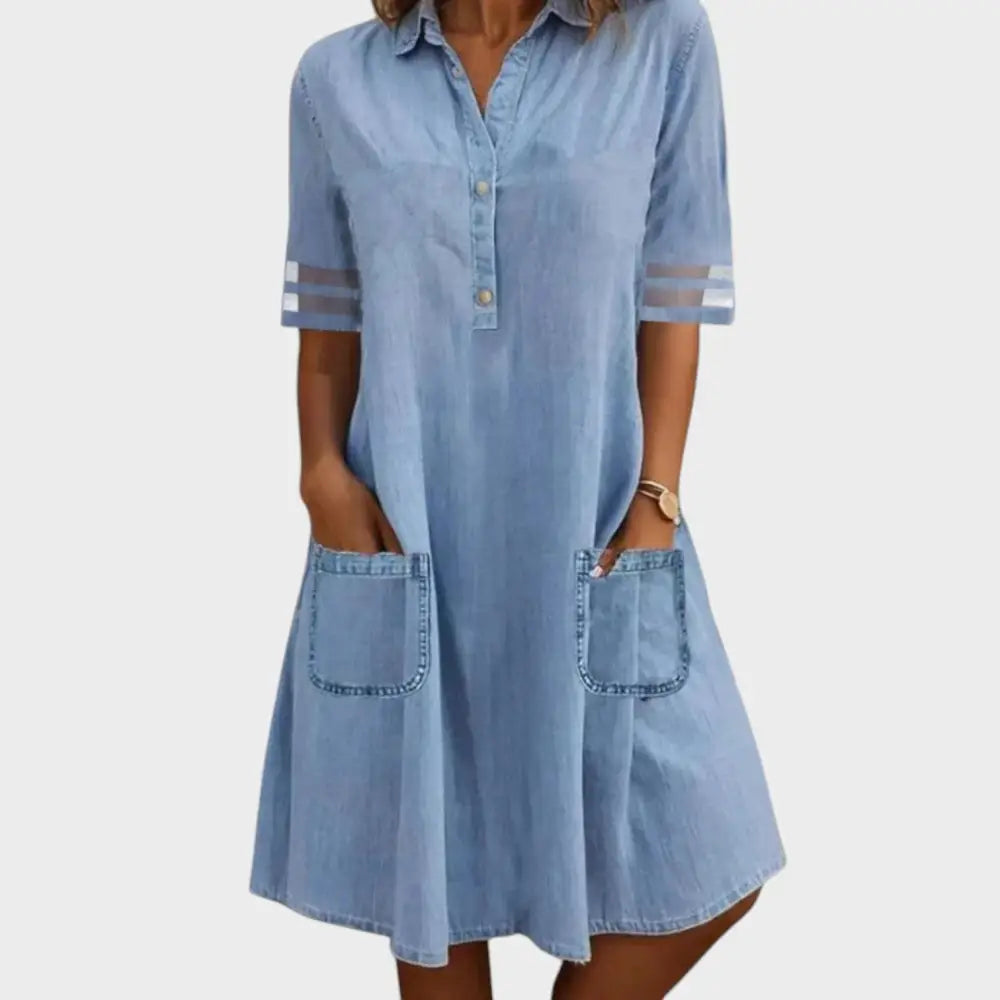Marina – Vestido Vaquero Frescura Sin Límites - Vestidos