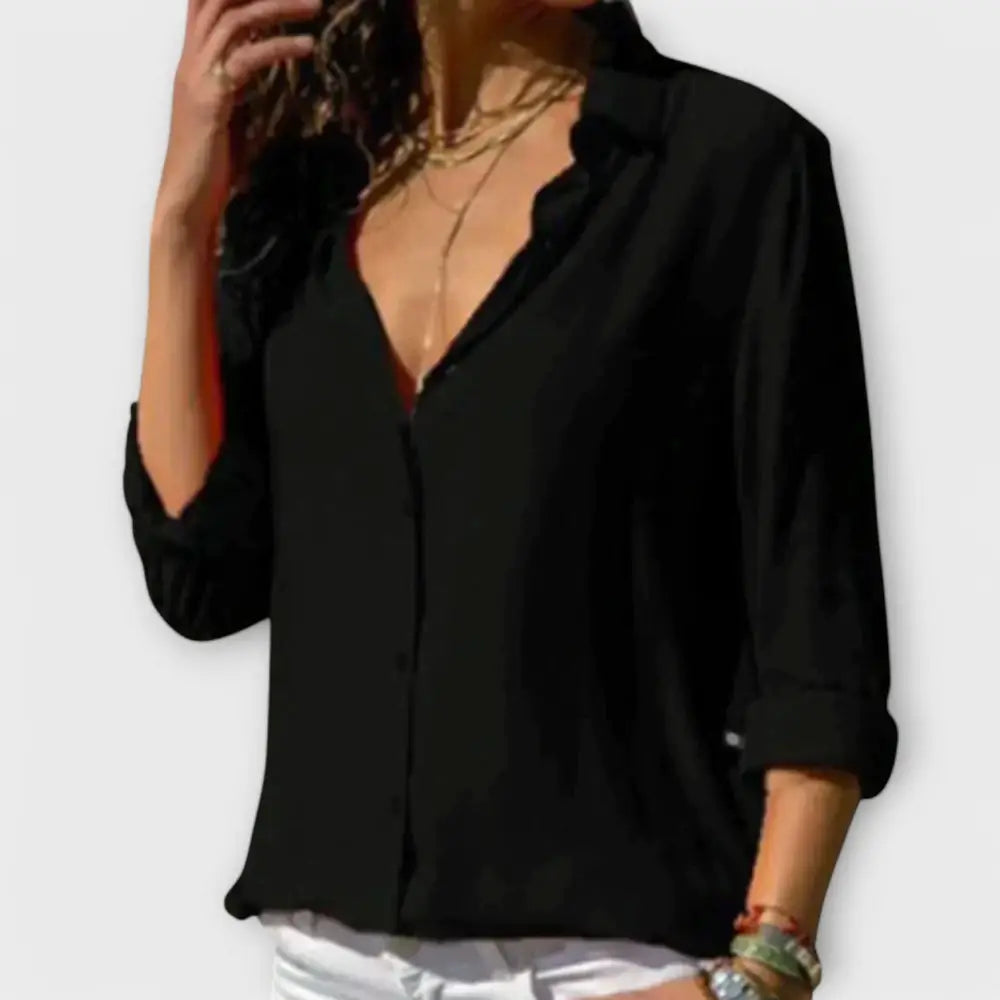 Marisol – Blusa Encanto Luminoso - Negro / S - Marisol – Blusa Encanto Luminoso > Blouses > >