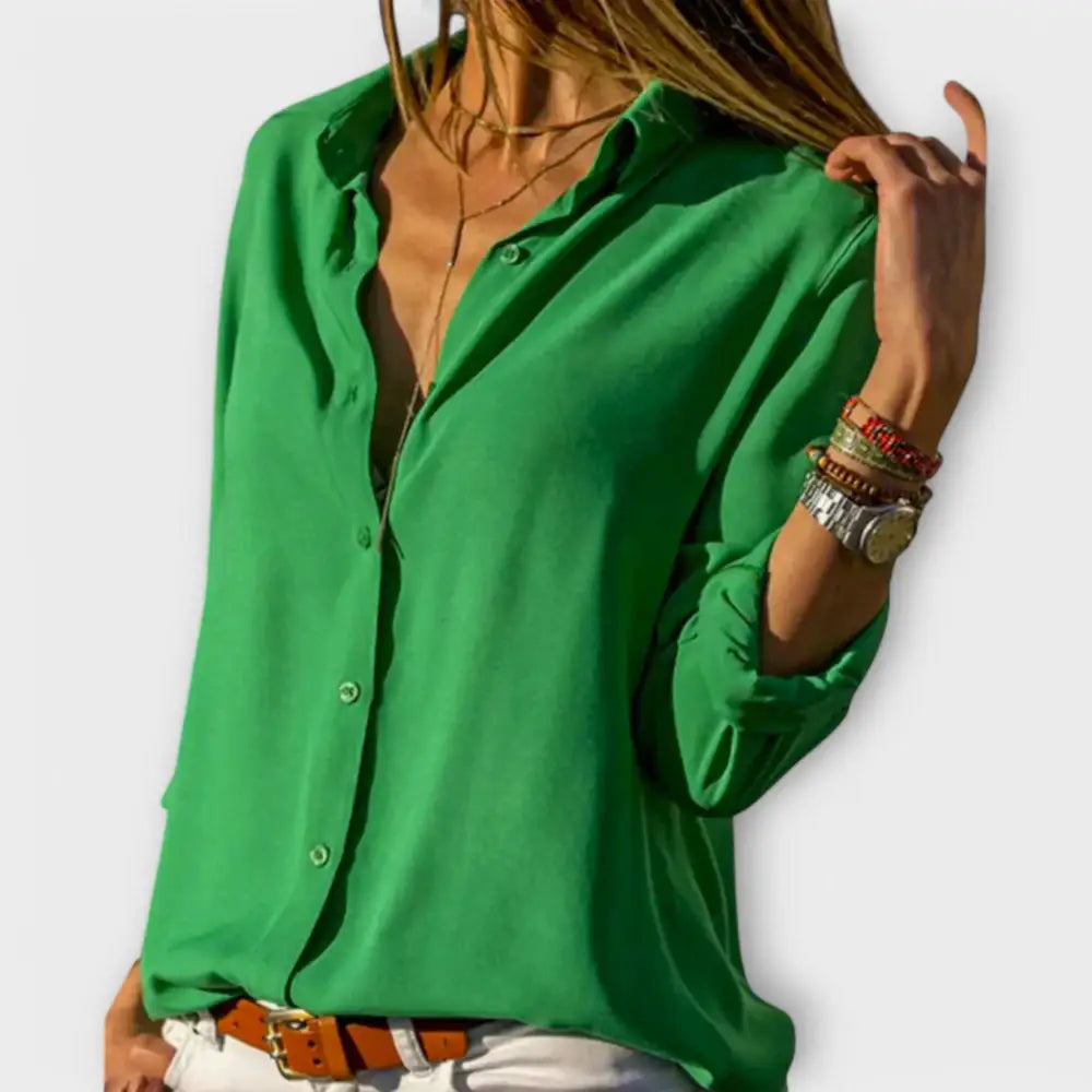Marisol – Blusa Encanto Luminoso - Verde / S - Marisol – Blusa Encanto Luminoso > Blouses > >
