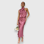 Marisol – Vestido Elegancia Atemporal - Rosa / S - Vestidos