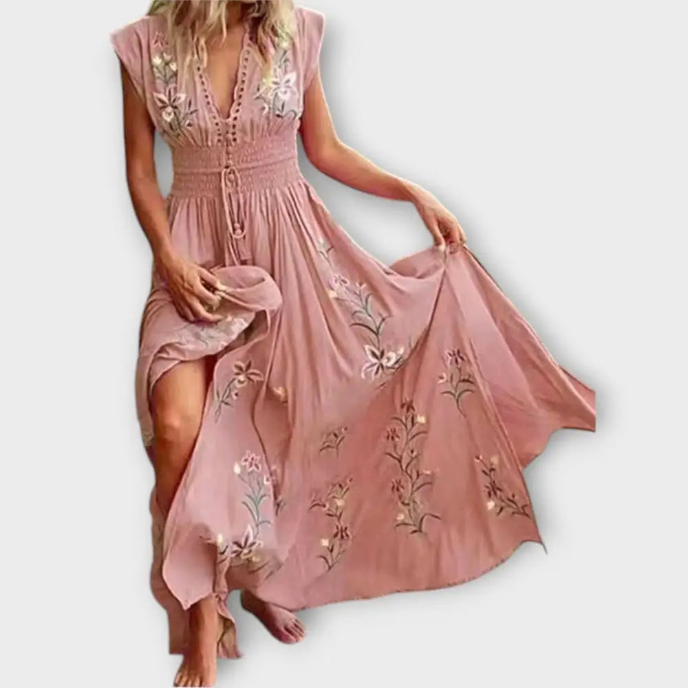 Mireya – Vestido Estilo Bohemio Encantador - Vestidos