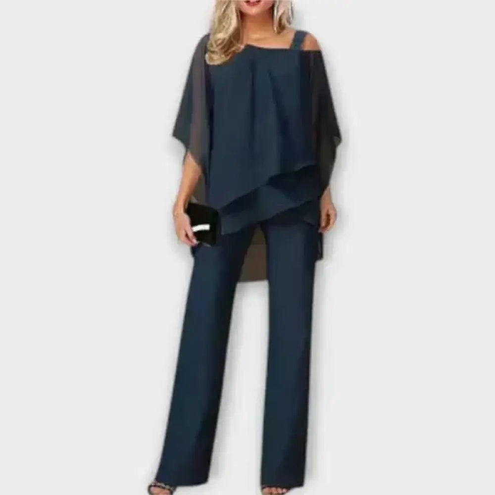Mónica – Conjunto Estilo Radiante - Navy / S - CONJUNTOS