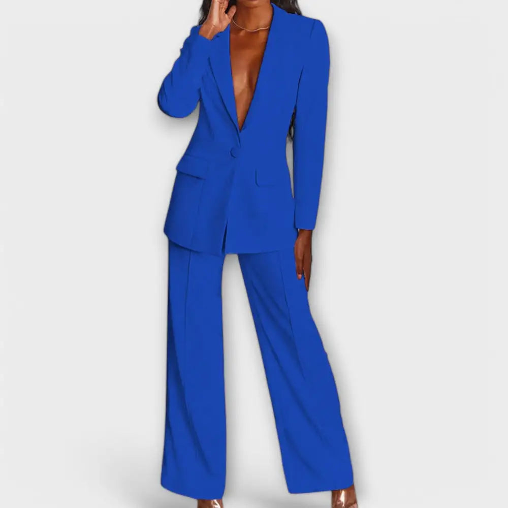 Nerea – Conjunto Chic y Versátil - Azul / S - CONJUNTOS