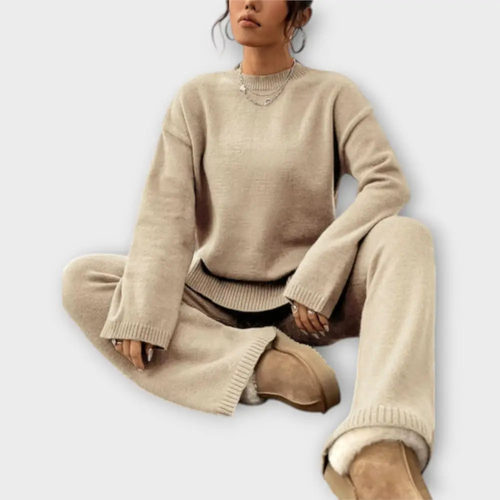 Olivia – Conjunto Estilo Casual con Confort Elegante - Beige / Einheitsgröße (S - 2XL) - CONJUNTOS