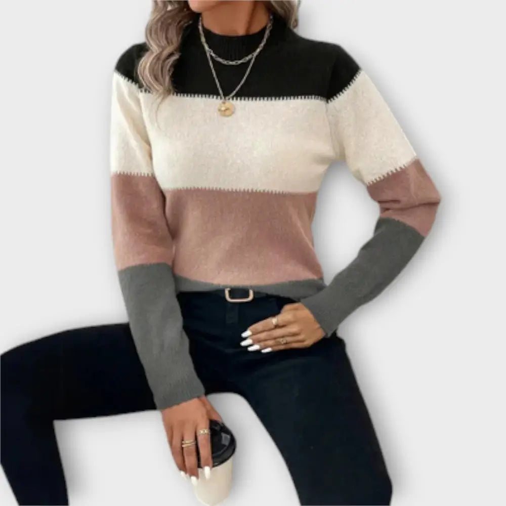 Olivia – Suéter Casual con Estilo Sofisticado - Rosé / S - Suéteres & Cardigans