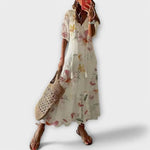 Paloma – Vestido Brillo de Verano - Beige / XS - Vestidos