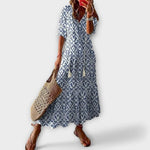 Paloma – Vestido Brillo de Verano - Himmelblau / XS - Vestidos