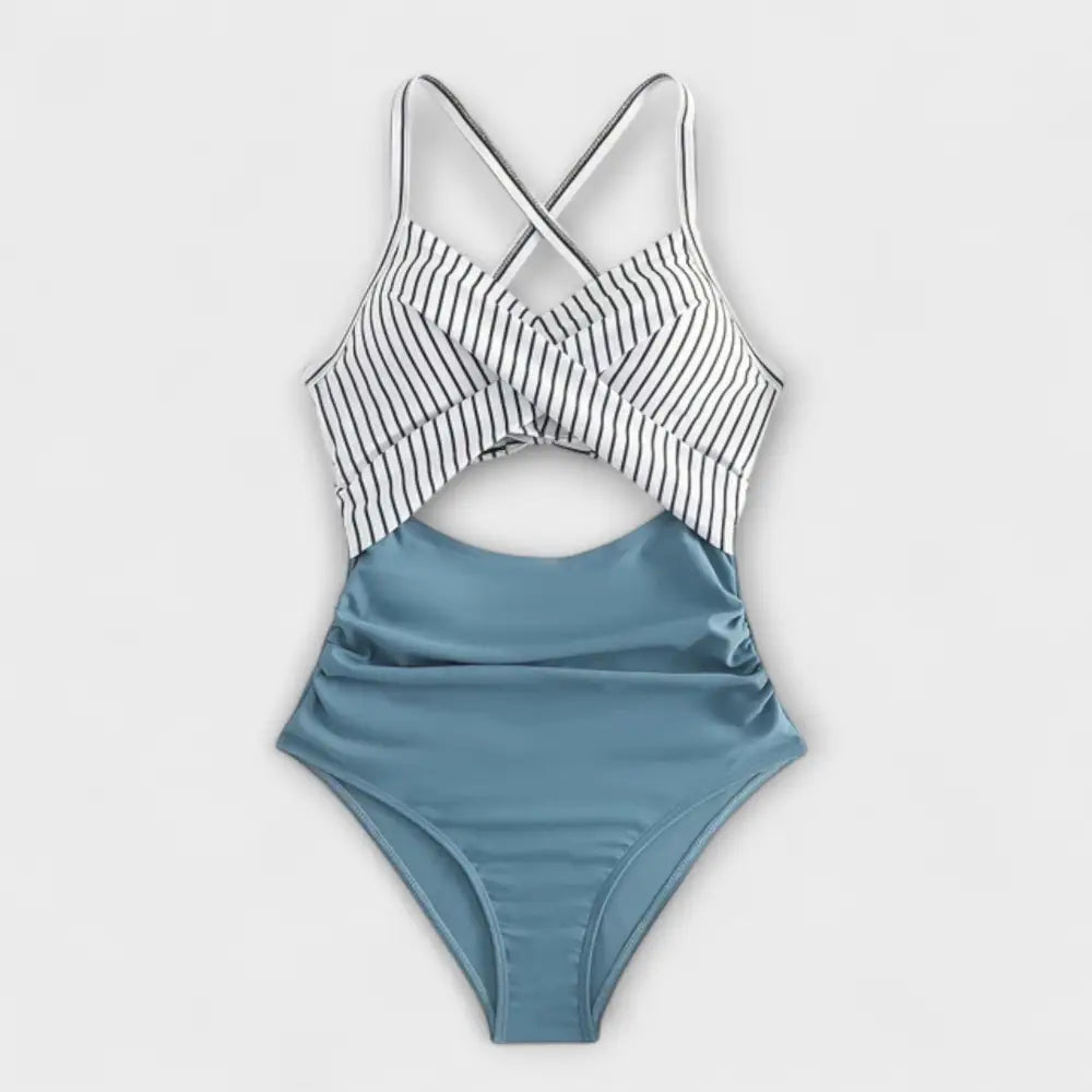 Piera – Bañador Elegancia y Comodidad Atemporal - Hellblau / S - Swimsuits