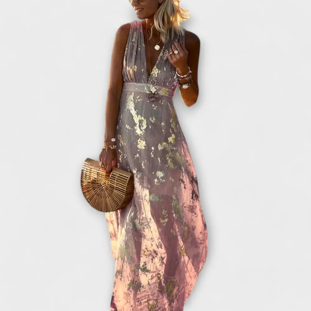 Raquel – Vestido Encanto Floral - Pink / XS - Vestidos