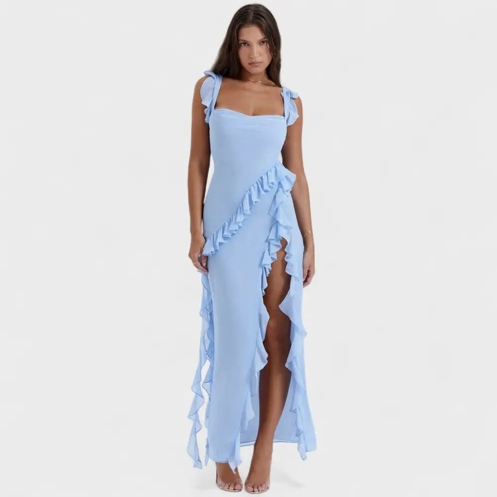Rocío – Vestido Belleza Atemporal - Azul / XS - Vestidos