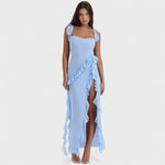 Rocío – Vestido Belleza Atemporal - Azul / XS - Vestidos