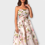 Rocío – Vestido Elegancia Floral Atemporal - Vestidos