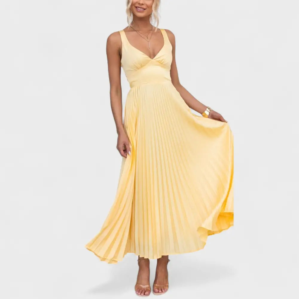Rocío – Vestido Maxi Brillo Radiante - Vestidos