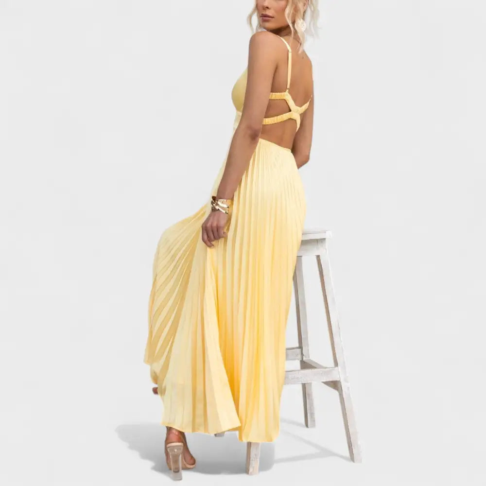 Rocío – Vestido Maxi Brillo Radiante - Vestidos