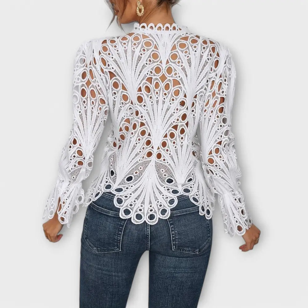 Savannah – Blusa Toque Asimétrico Elegante - Savannah – Blusa Toque Asimétrico Elegante > Blouses > >
