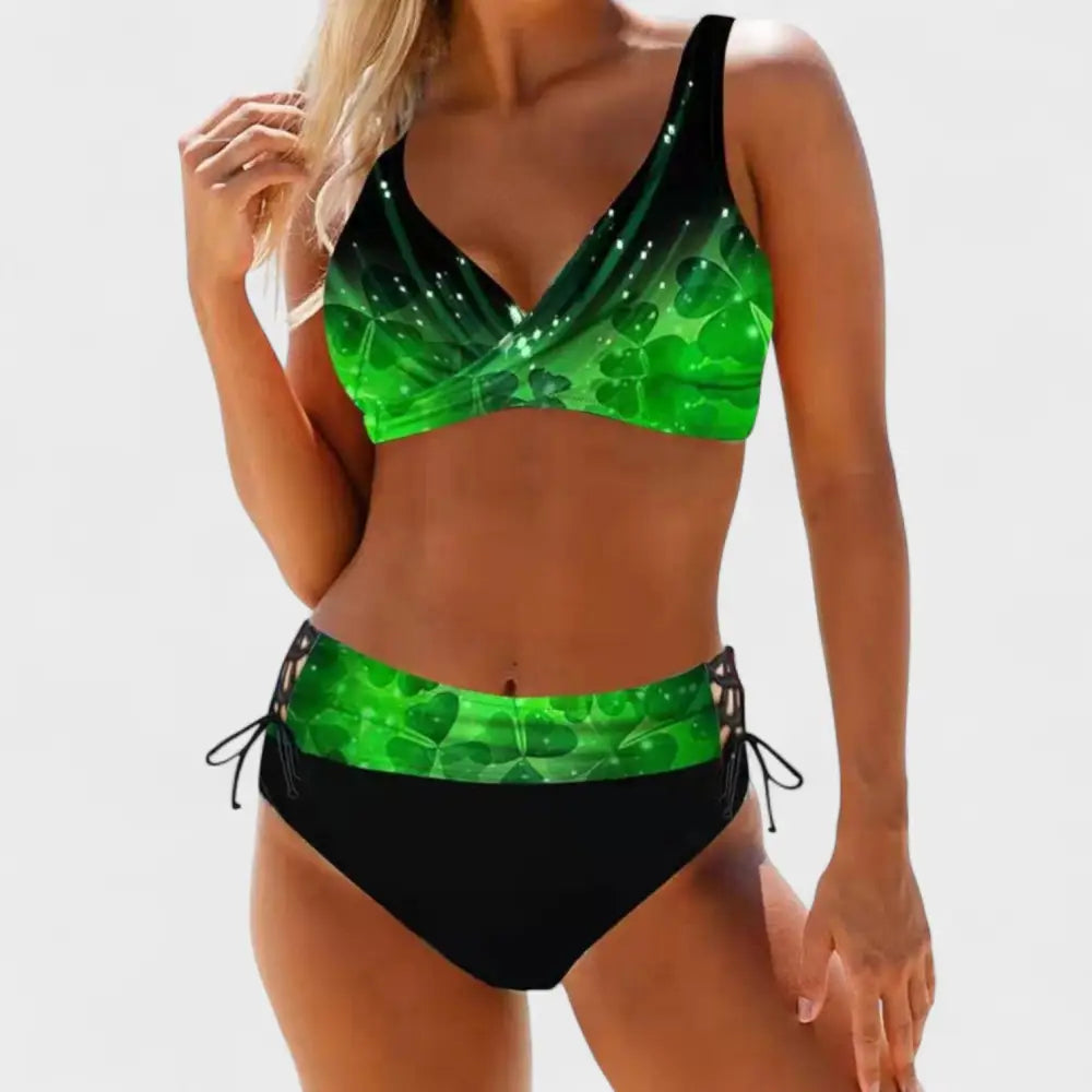 Sofía – Bikini Chic y Vibrante - Eva – Bikini Colorido y Alegre