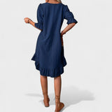 Sofía – Vestido Toque Romántico y Fresco - Vestidos