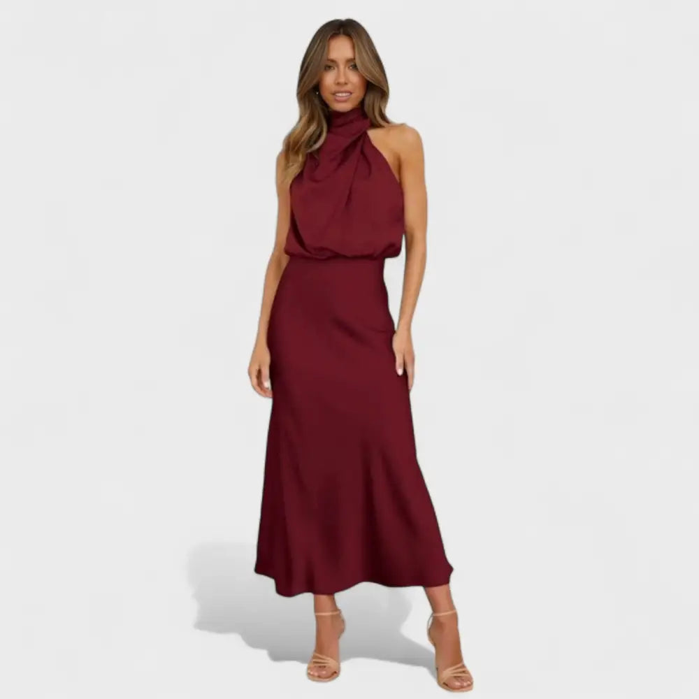 Valentina – Vestido Brillo de Noche Elegante - Turquesa oscuro / S - Vestidos